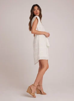 Bella Dahl Belted Cap Sleeve Dress - - Short Dresses