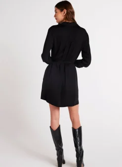 Bella Dahl Belted Pullover Shirt Dress - - Essentials Dresses