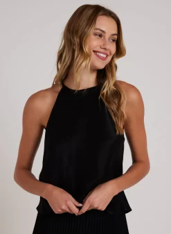 Bella Dahl Bias Halter Top - - Sleeveless