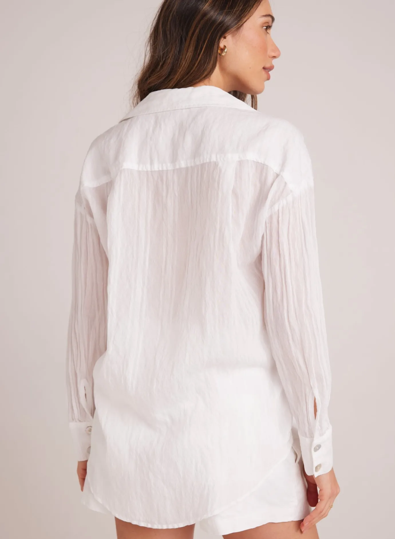Bella Dahl Boyfriend Button Down - - Long Sleeve