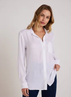 Bella Dahl Boyfriend Shirt - - Long Sleeve