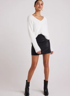 Bella Dahl Bree Seamed Clean Mini Skirt - - Skirts