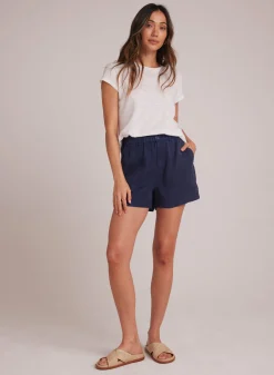 Bella Dahl Callie Ruffle Short - Brazilian Navy- Shorts