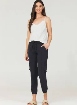 Bella Dahl Cargo Track Pants - - Pants