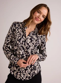 Bella Dahl Clean Shirt - Ditsy Floral Print- Button Down