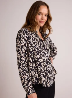 Bella Dahl Clean Shirt - Ditsy Floral Print- Button Down