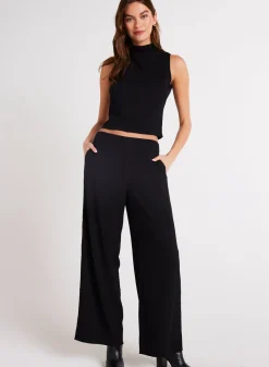 Bella Dahl Clean Wide Leg Pant - - Pants