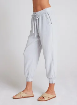Bella Dahl Easy Drawstring Jogger - Foggy Sky- Essentials Bottoms