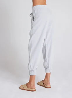 Bella Dahl Easy Drawstring Jogger - Foggy Sky- Pants