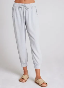 Bella Dahl Easy Drawstring Jogger - Foggy Sky- Pants