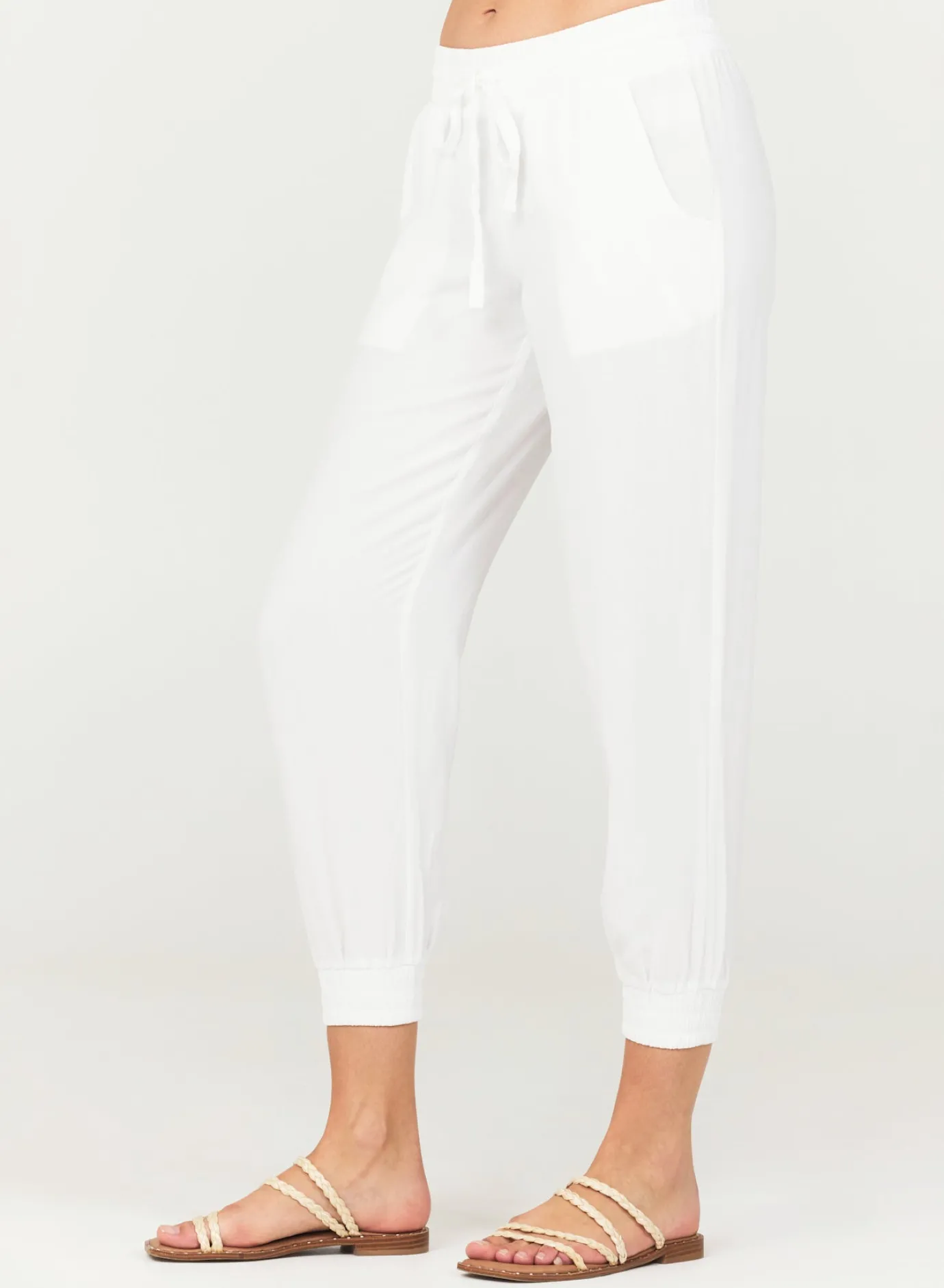 Bella Dahl Easy Drawstring Jogger - - Essentials Bottoms