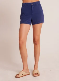 Bella Dahl Elle Playa Trouser Short - Tropical Navy- Shorts