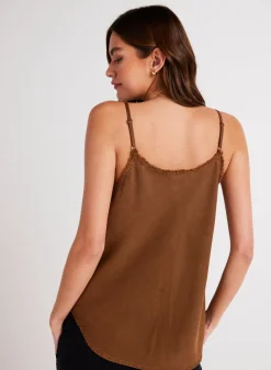 Bella Dahl Frayed Cami - Twilight Gold- Seasonal Essentials