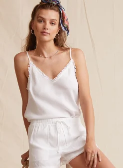 Bella Dahl Frayed Hem Pocket Short - - Essentials Bottoms