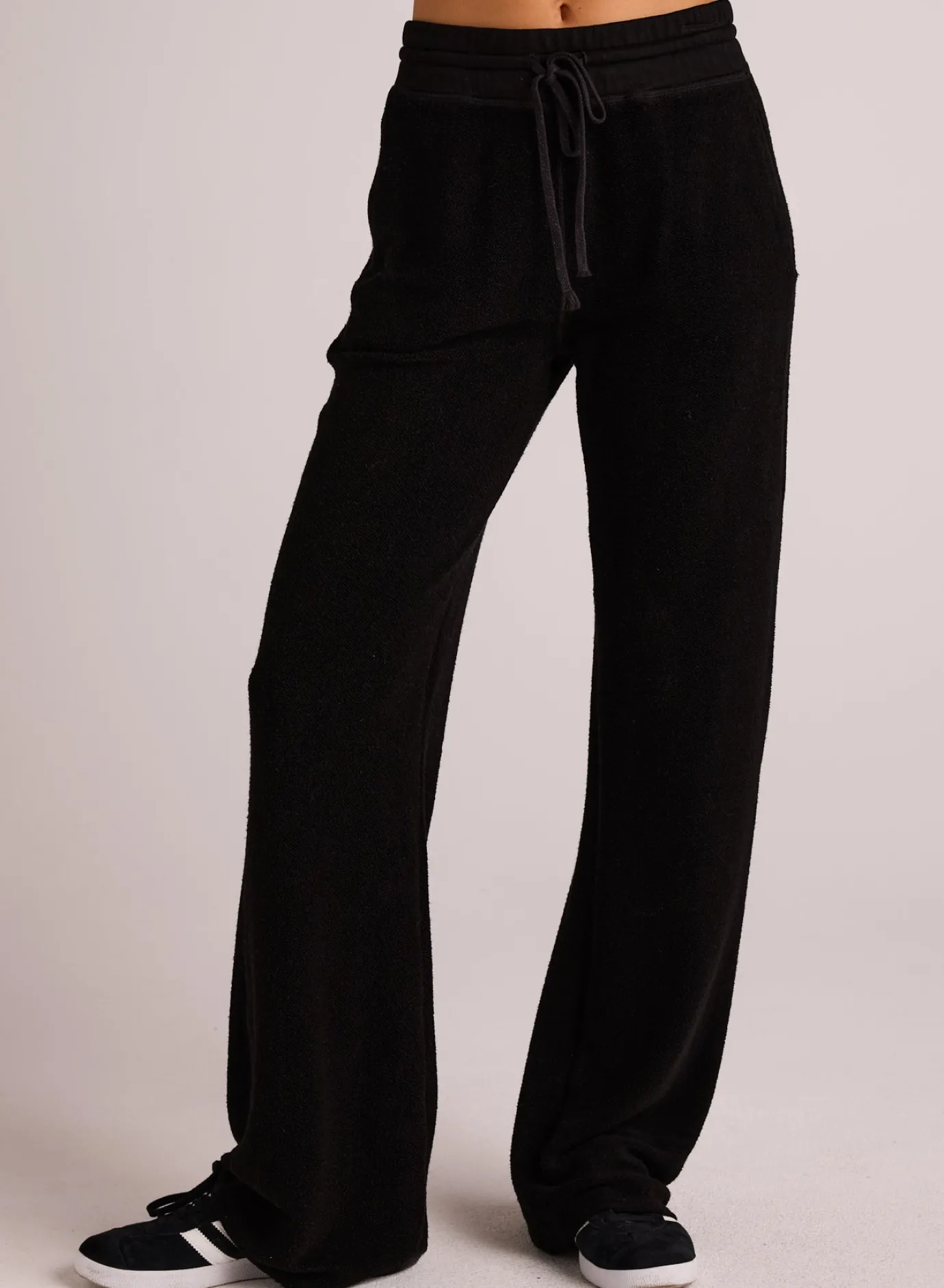 Bella Dahl French Terry Wide Leg Sweatpant - - Pants