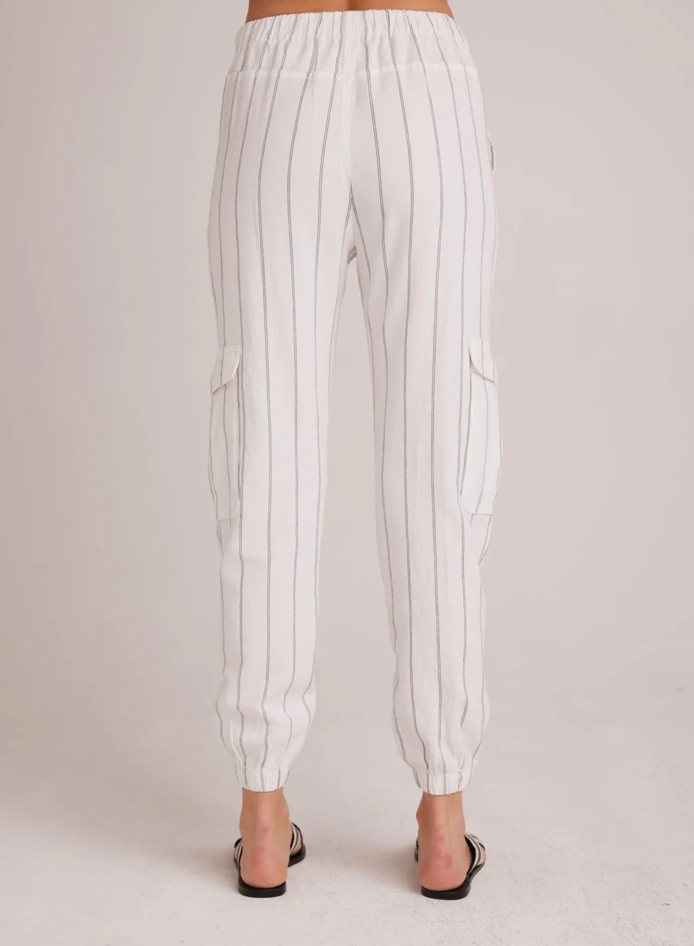 Bella Dahl Isla Pleated Jogger - Mala Beach Stripe- Pants