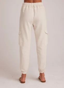 Bella Dahl Isla Pleated Jogger - Seashell Sand- Pants
