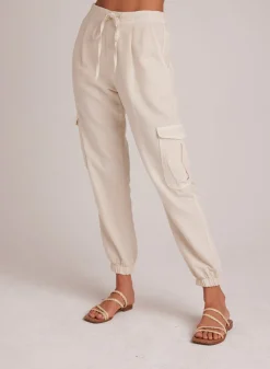 Bella Dahl Isla Pleated Jogger - Seashell Sand- Joggers
