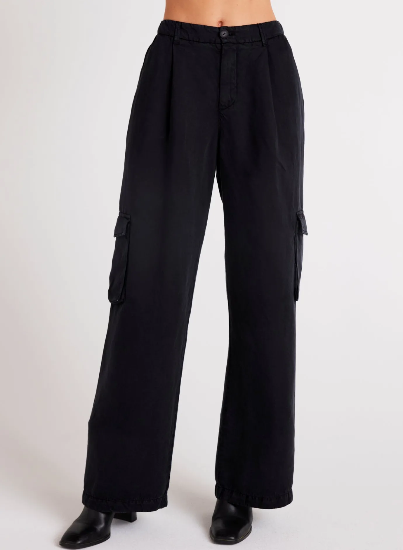 Bella Dahl Jules Pleated Wide Leg - - Pants