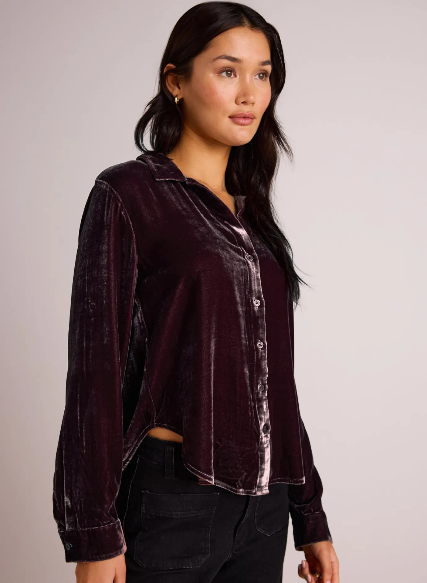 Bella Dahl Long Sleeve Clean Shirt - - Long Sleeve