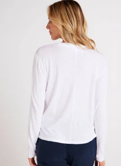 Bella Dahl Long Sleeve Crew Tee - - T-Shirts
