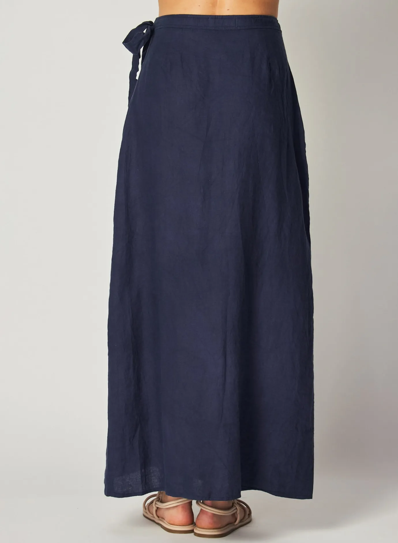 Bella Dahl Maxi Wrap Skirt - Brazilian Navy- Skirts