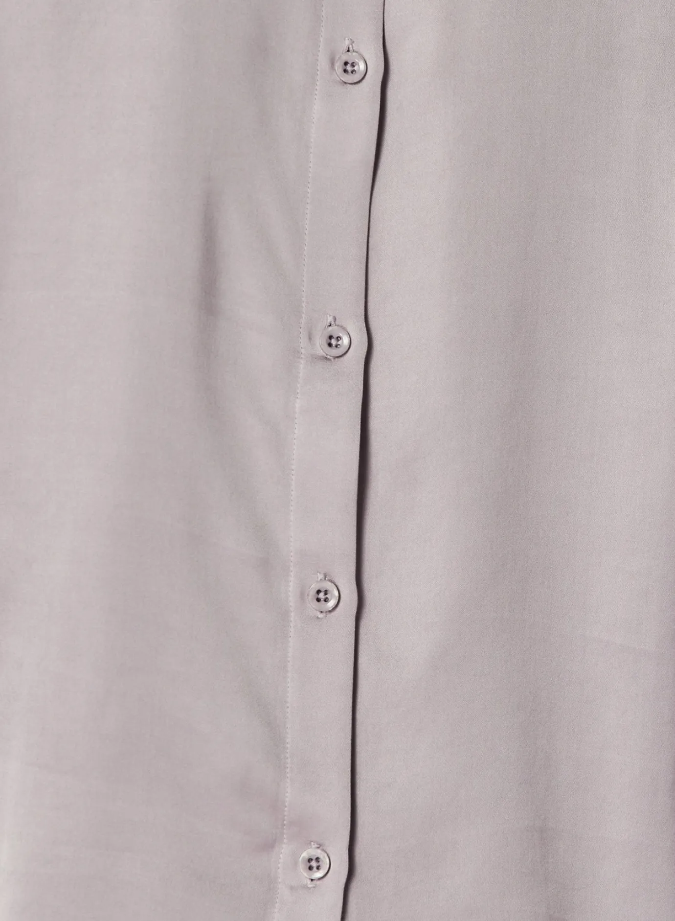 Bella Dahl Mock Neck Button Back Top - Glacier Grey- Long Sleeve