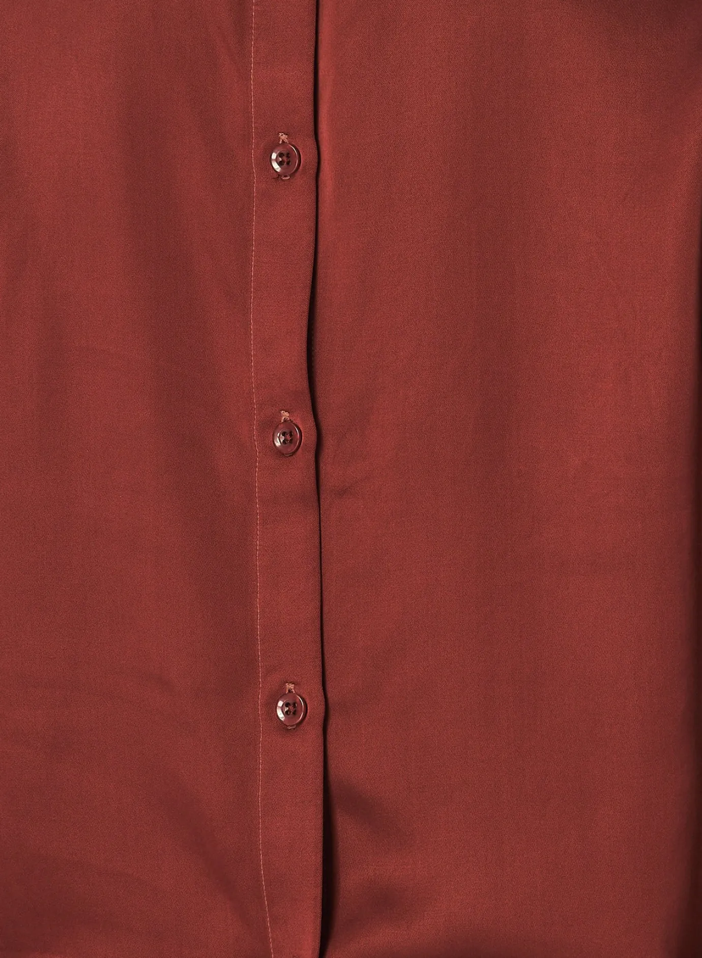 Bella Dahl Mock Neck Button Back Top - Brandy Wine- Long Sleeve