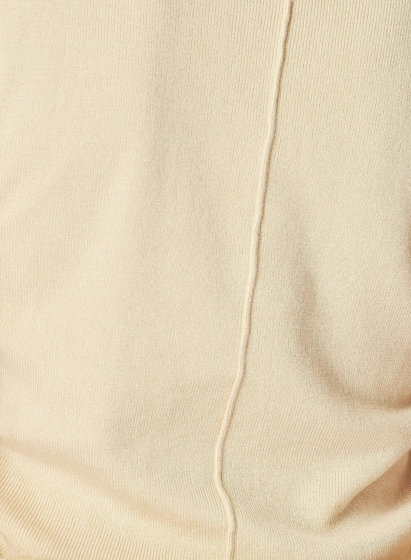Bella Dahl Mock Neck Linen Jersey Top - Seashell Sand- Sleeveless