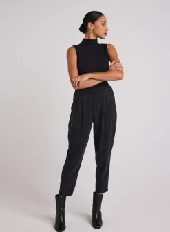 Bella Dahl Nico Clean Waist Slouchy Trouser - - Pants