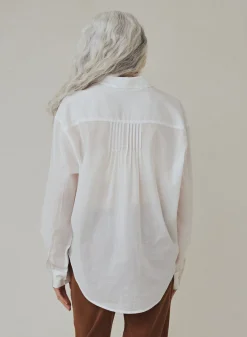 Bella Dahl Pintuck Flowy Shirt - - Button Down