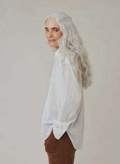 Bella Dahl Pintuck Flowy Shirt - - Long Sleeve