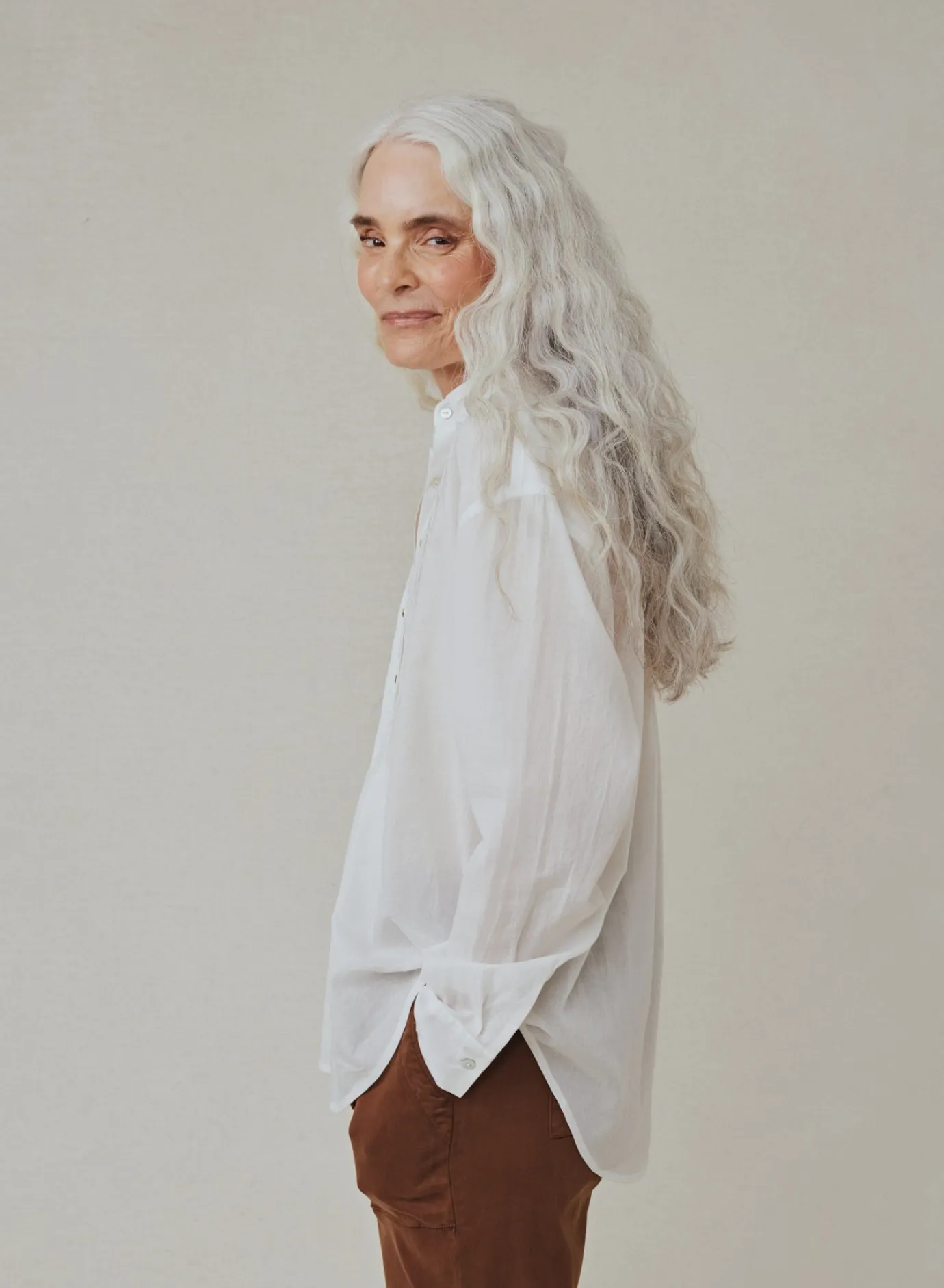 Bella Dahl Pintuck Flowy Shirt - - Long Sleeve