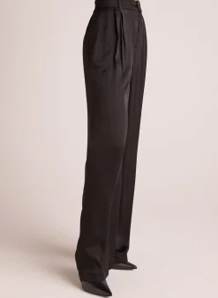 Bella Dahl Pleated Wide Leg Trouser - - Pants