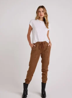 Bella Dahl Pocket Jogger - Twilight Gold- Joggers