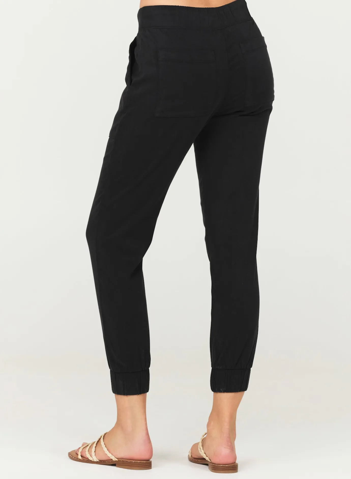 Bella Dahl Pocket Jogger - Vintage Black- Joggers