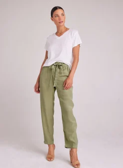Bella Dahl Rose Easy Trouser - Dried Herb- Pants