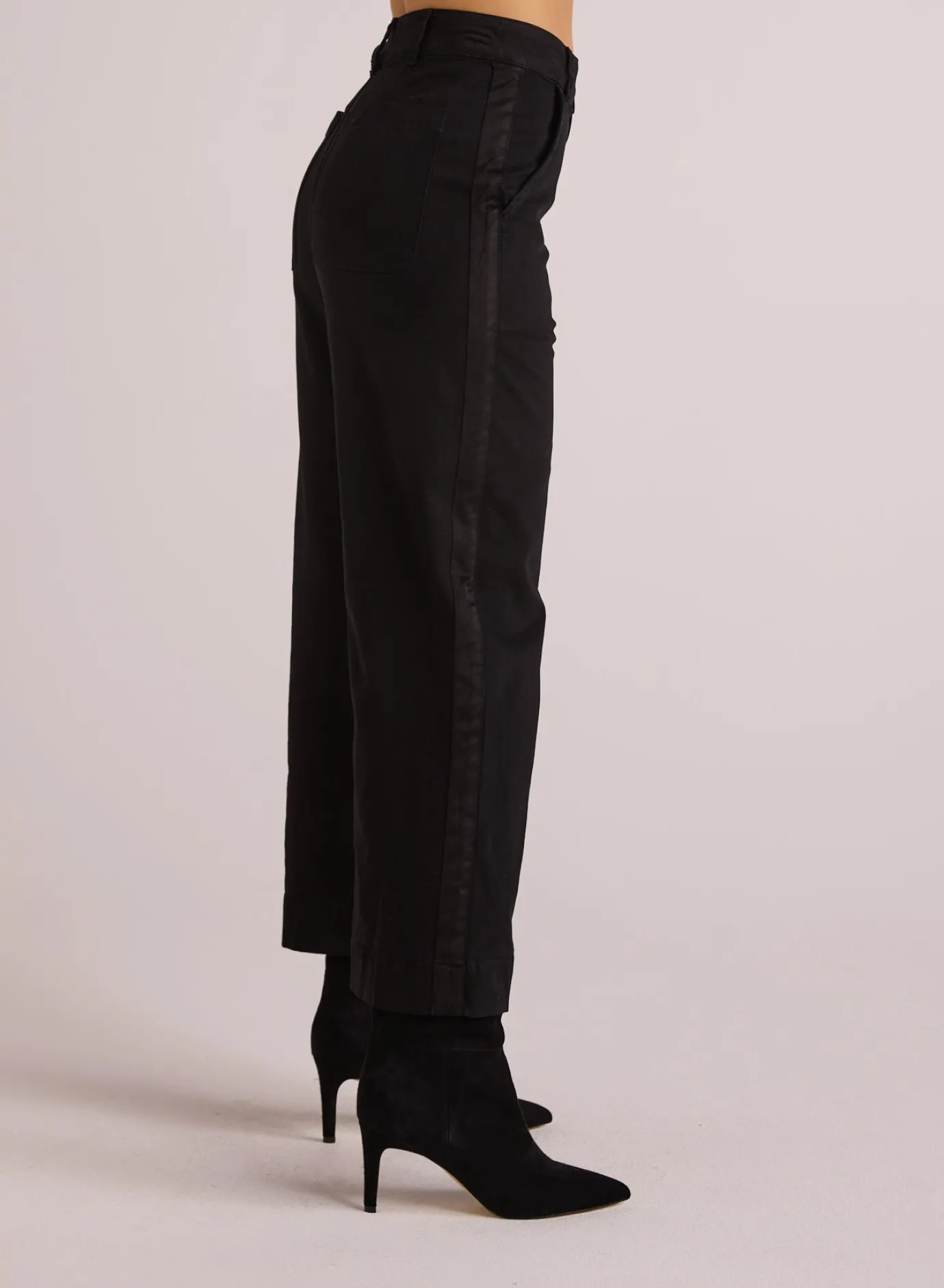 Bella Dahl Saige Tux Stripe Crop - - Pants