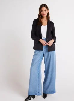 Bella Dahl Single Breasted Blazer - - Outerwear
