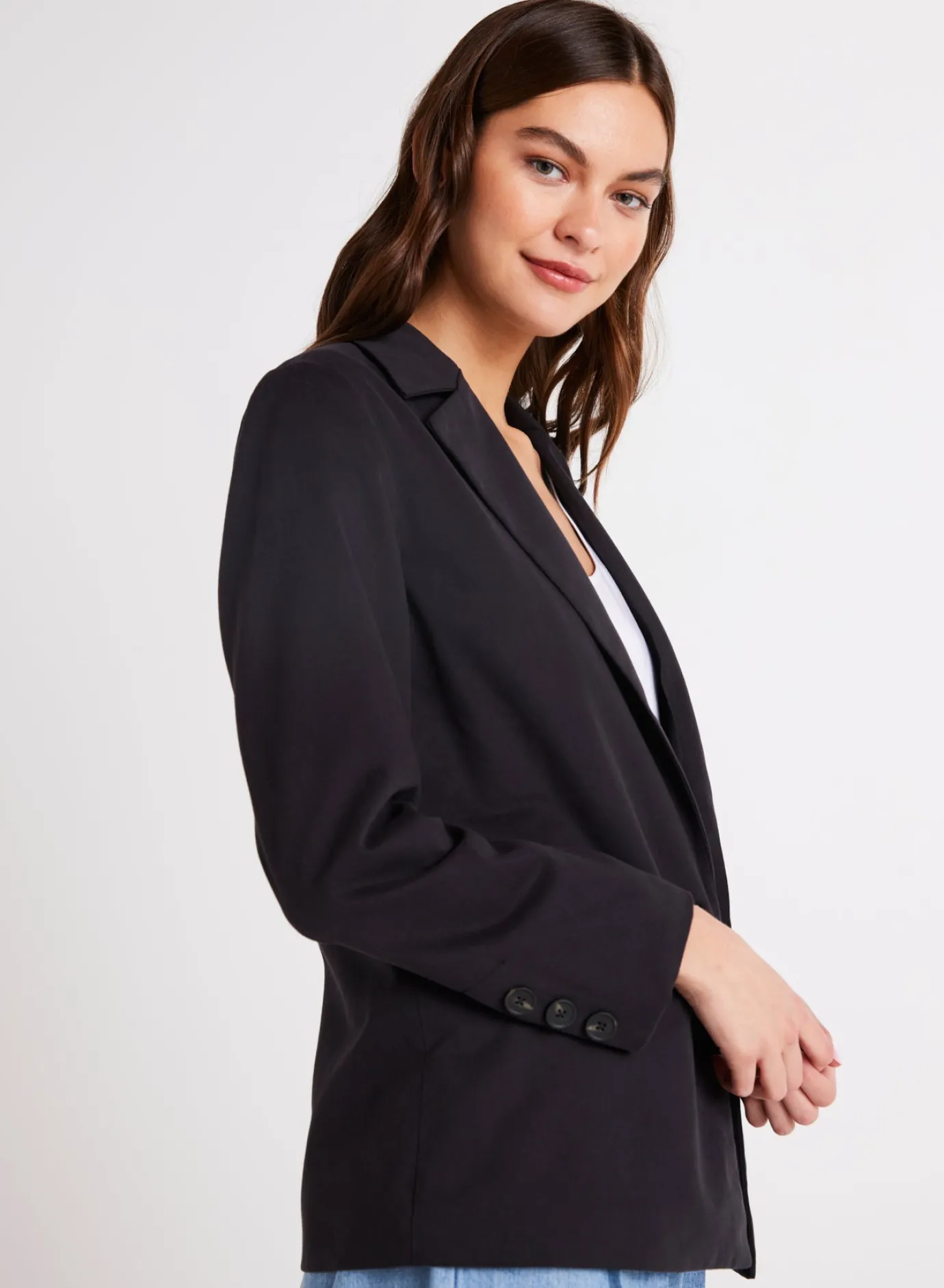 Bella Dahl Single Breasted Blazer - - Seasonal Essentials