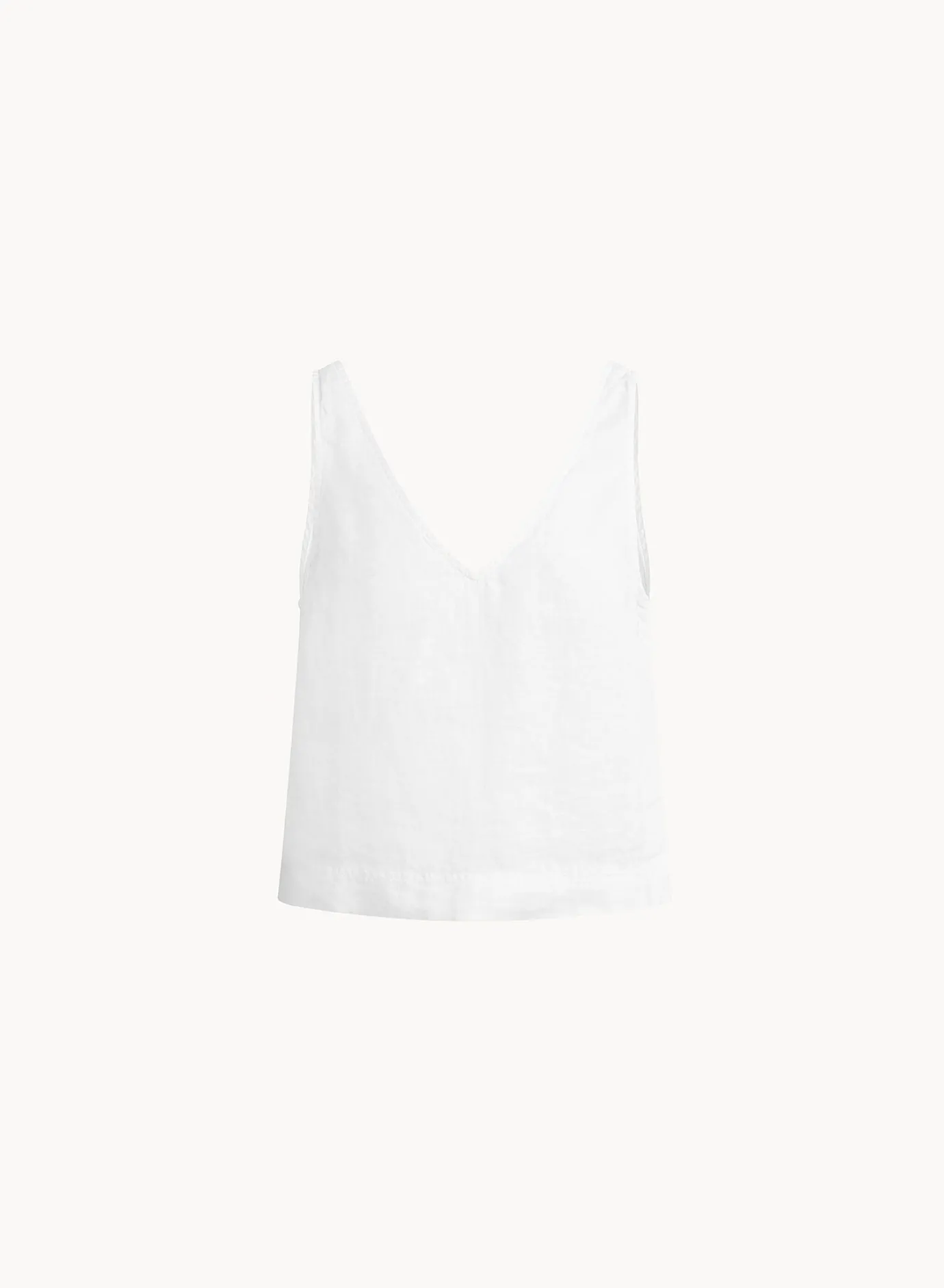 Bella Dahl Sleeveless Button Back V-Neck Top - - Sleeveless