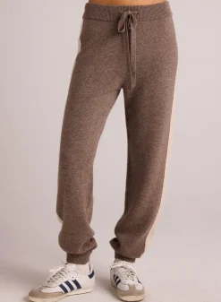 Bella Dahl Slouchy Jogger - Oat & Fawn- Pants