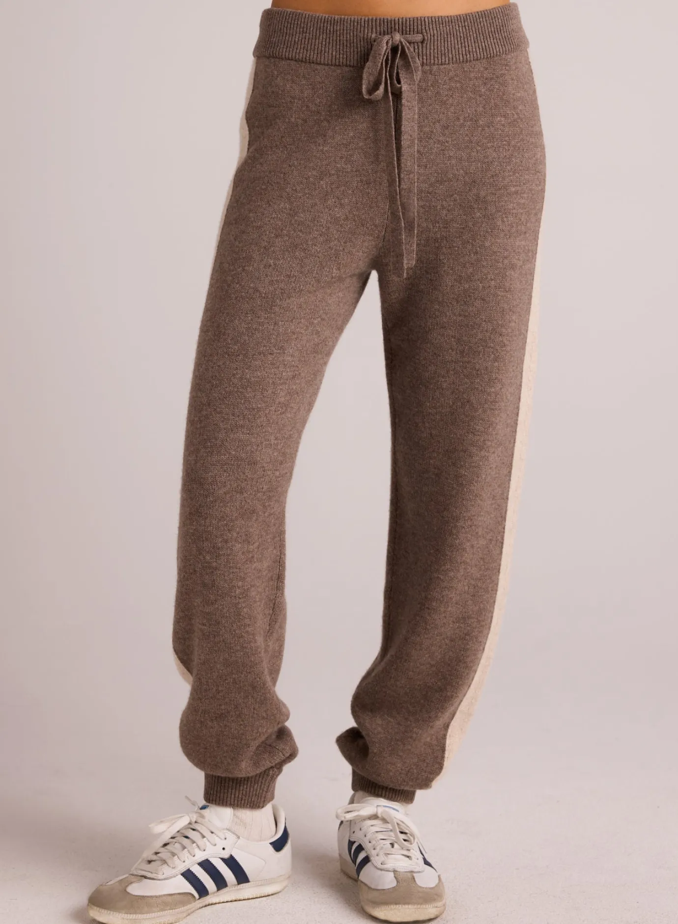 Bella Dahl Slouchy Jogger - Oat & Fawn- Pants