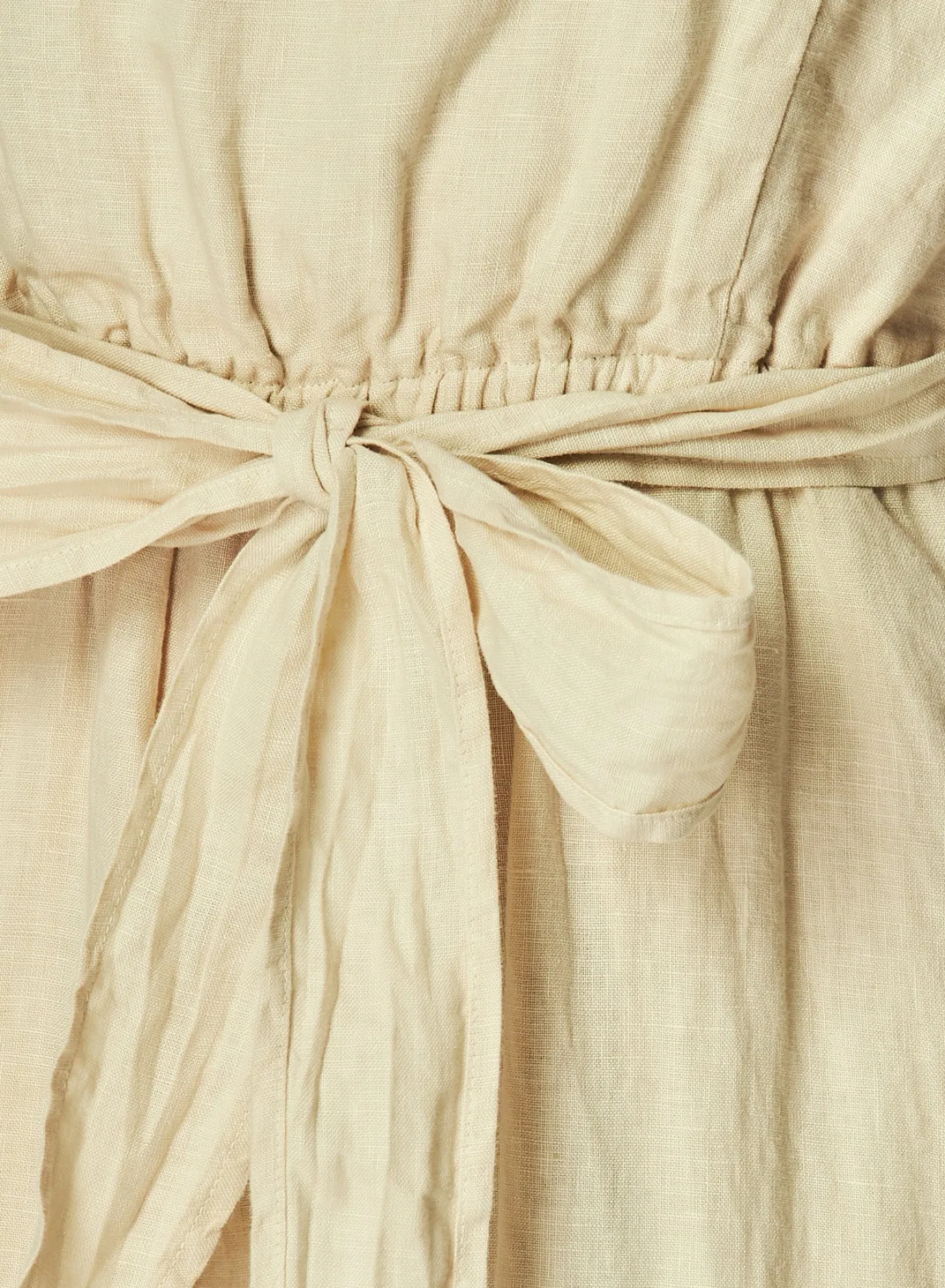 Bella Dahl Smocked Back Jumpsuit - Samba Tan- Rompers & Jumpsuits