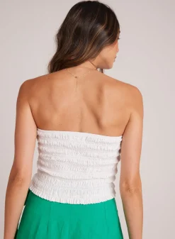 Bella Dahl Smocked Tube Top - - Sleeveless