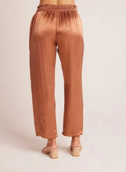 Bella Dahl Smocked Waist Trousers - Curacao Coconut- Pants