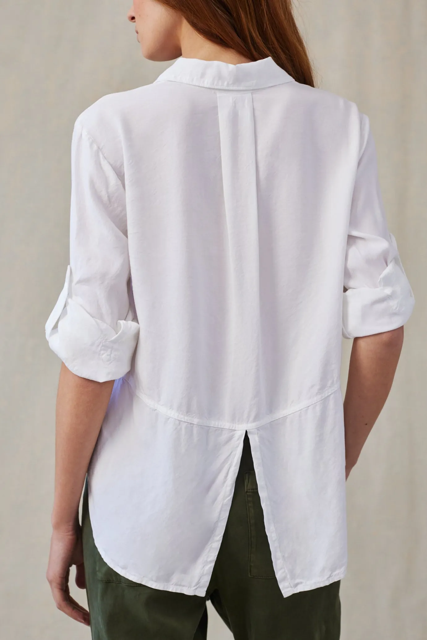 Bella Dahl Split Back Button Down - - Essentials Tops