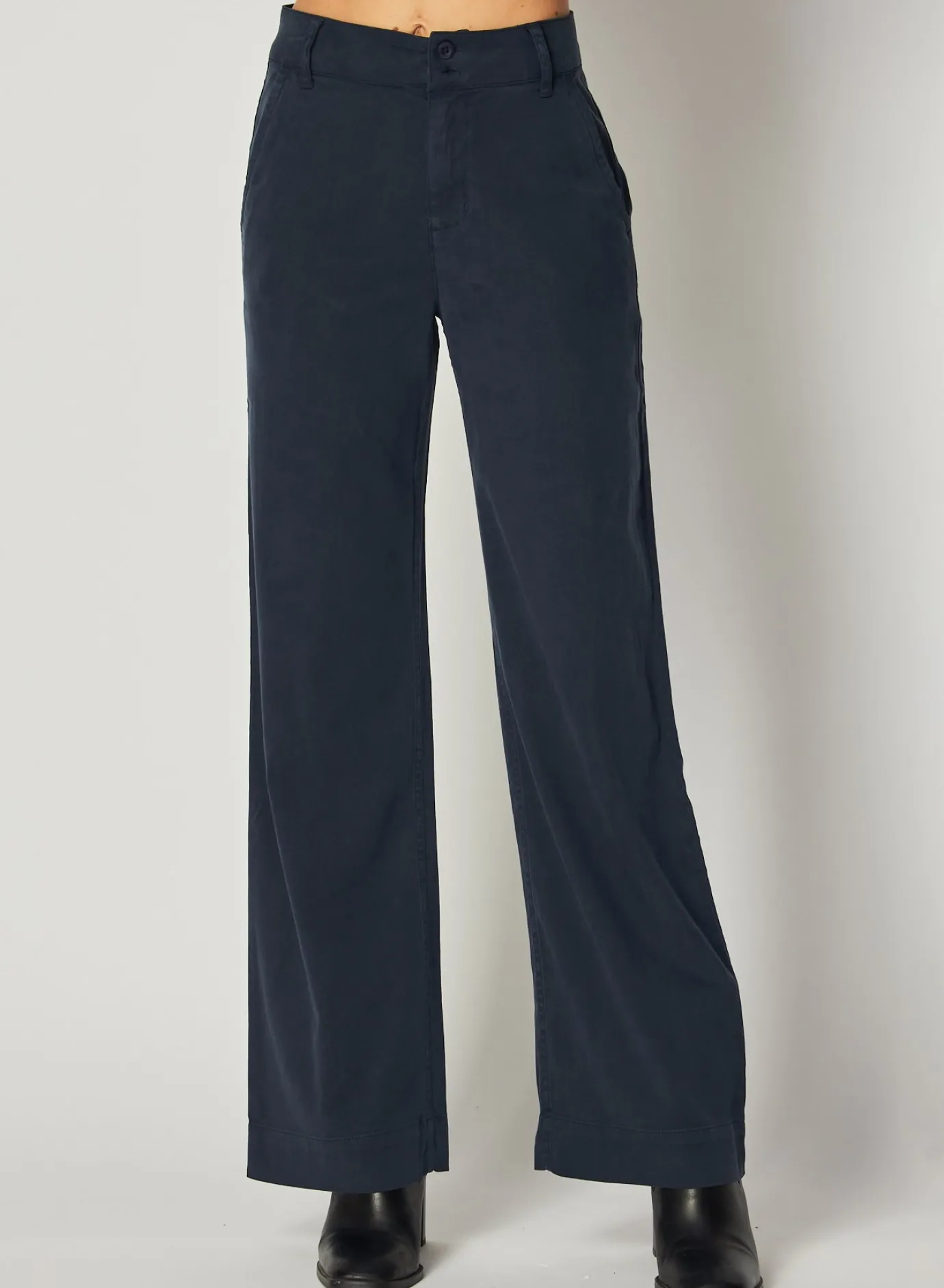 Bella Dahl Sydney Wide Leg Pant - Endless Sea- Seasonal Essentials