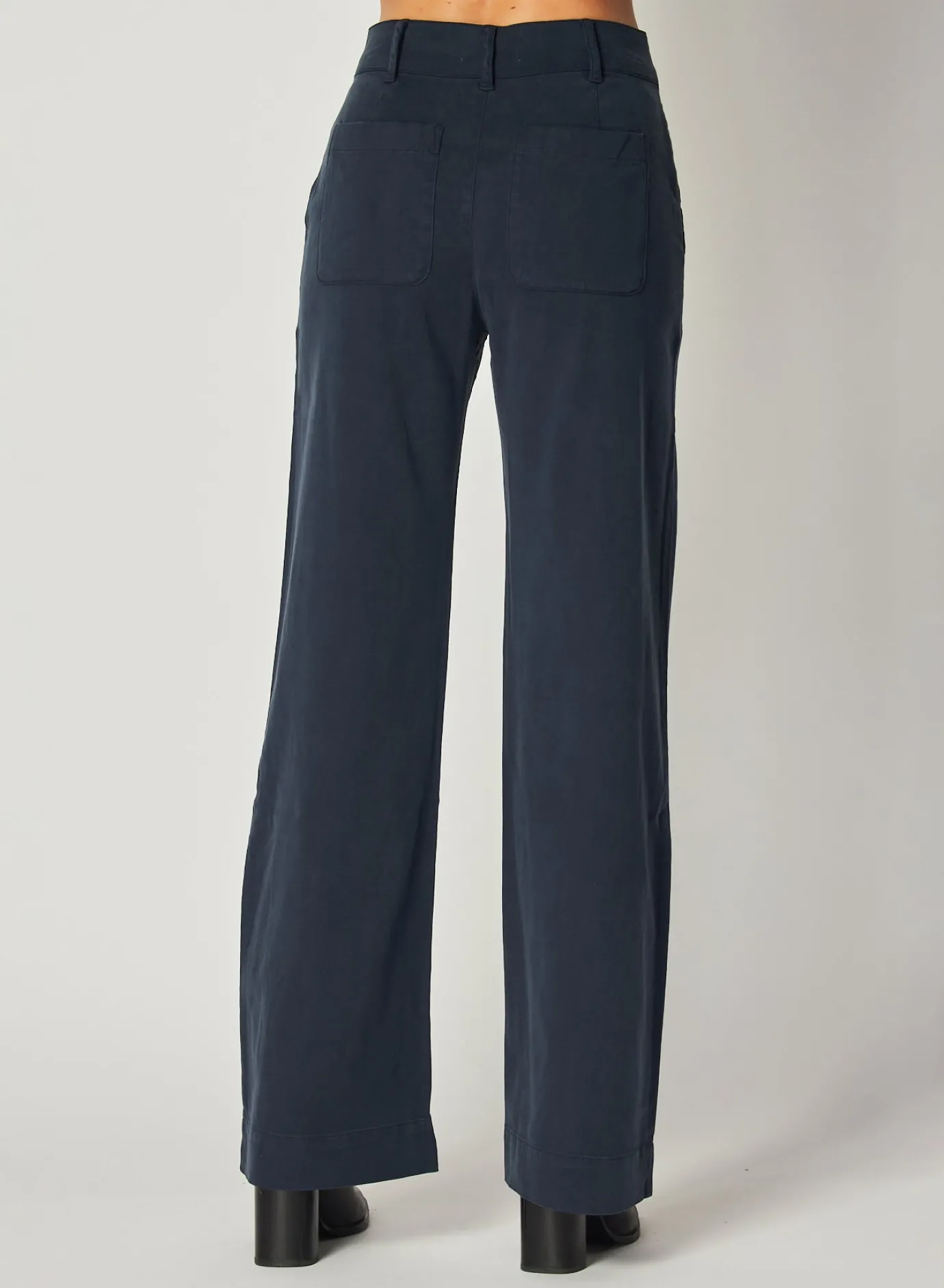 Bella Dahl Sydney Wide Leg Pant - Endless Sea- Seasonal Essentials