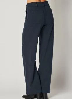 Bella Dahl Sydney Wide Leg Pant - Endless Sea- Seasonal Essentials